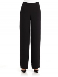 THE LOOKWide waistbandFlat frontSide zipper with button-and-loop closureStraight-leg silhouetteUnfinished hemTHE FITRise, about 11Inseam, about 35THE MATERIALSilkSilk liningCARE & ORIGINDry cleanMade in ItalyModel shown is 5'10½ (179cm) wearing US size 4. THE LOOKWide waistbandFlat frontSide zipper with button-and-loop closureStraight-leg silhouetteUnfinished hemTHE FITRise, about 11Inseam, about 35THE MATERIALSilkSilk liningCARE & ORIGINDry cleanMade in ItalyModel shown is 5'10½ (179cm) wearing US size 4.