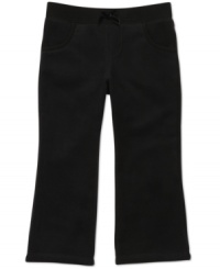 Fleecy fun. She'll love this adorable addition to her wardrobe – a cozy pair of fleece pants from Carter's. Fleecy fun. She'll love this adorable addition to her wardrobe – a cozy pair of fleece pants from Carter's.