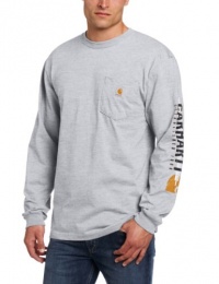 Carhartt Men's Big-Tall Impact Logo Long Sleeve Pocket T-Shirt Carhartt Men's Big-Tall Impact Logo Long Sleeve Pocket T-Shirt