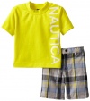 Nautica Baby-Boys Infant Nautvert Short Set, Firefly, 24 Months