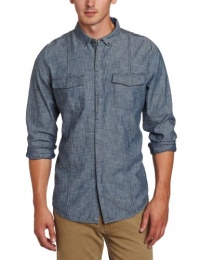 Calvin Klein Jeans Men's Chambray Woven Shirt Calvin Klein Jeans Men's Chambray Woven Shirt