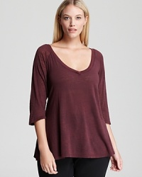 Embrace an effortless approach to style as a breezy Nation LTD Plus top infuses your look with chic bohemia. Embrace an effortless approach to style as a breezy Nation LTD Plus top infuses your look with chic bohemia.
