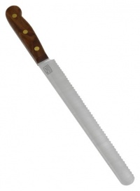 Chicago Cutlery Walnut Tradition 10-Inch Serrated Bread/Slicing Knife Chicago Cutlery Walnut Tradition 10-Inch Serrated Bread/Slicing Knife
