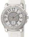 Juicy Couture Women's 1900702 Pedigree White Jelly Strap Watch