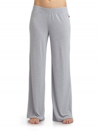 THE LOOKElastic banded waistWide leg silhouetteTHE FITRise, about 10; inseam, about 29THE MATERIALCotton/polyesterCARE & ORIGINMachine washImportedModel shown is 5'10 (177cm) wearing US size Small. THE LOOKElastic banded waistWide leg silhouetteTHE FITRise, about 10; inseam, about 29THE MATERIALCotton/polyesterCARE & ORIGINMachine washImportedModel shown is 5'10 (177cm) wearing US size Small.