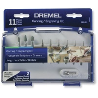 Dremel 689-01 11-Piece Rotary Tool Carving and Engraving Kit Dremel 689-01 11-Piece Rotary Tool Carving and Engraving Kit