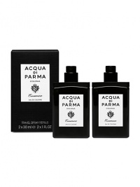 EXCLUSIVELY AT SAKS. The perfect travel companion. The 2 Colonia Essenza Travel Spray refills fit the exclusive Colonia Essenza leather travel case. Made in Italy. 1 oz. each. EXCLUSIVELY AT SAKS. The perfect travel companion. The 2 Colonia Essenza Travel Spray refills fit the exclusive Colonia Essenza leather travel case. Made in Italy. 1 oz. each.