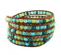 Turquoise Mixed Color Wrap Bracelet Turquoise Mixed Color Wrap Bracelet