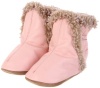 Robeez Classic Bootie (Infant/Toddler/Little Kid),Pastel Pink,6-12 Months (2.5-4 M US Infant)