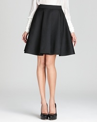 This full, pleated Rachel Zoe skirt lends feminine flair to your every day. Pair it with a oh-so soft cashmere sweater and indulge in ladylike luxe. This full, pleated Rachel Zoe skirt lends feminine flair to your every day. Pair it with a oh-so soft cashmere sweater and indulge in ladylike luxe.