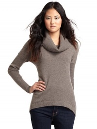 THE LOOKCowl neckLong sleevesHi-lo hemTHE FITAbout 29 from shoulder to longest part of hemTHE MATERIALCashmereCARE & ORIGINDry cleanImported THE LOOKCowl neckLong sleevesHi-lo hemTHE FITAbout 29 from shoulder to longest part of hemTHE MATERIALCashmereCARE & ORIGINDry cleanImported