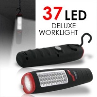 37 LED Deluxe Worklight - Shock & Water Proof with Built-in Magnetic Hook 37 LED Deluxe Worklight - Shock & Water Proof with Built-in Magnetic Hook