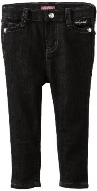 Baby Phat - Kids Baby-girls Infant Denim Jean, Black, 12