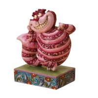 Disney Traditions designed by Jim Shore for Enesco Cheshire Cat Figurine 4 IN Disney Traditions designed by Jim Shore for Enesco Cheshire Cat Figurine 4 IN