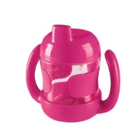 OXO Tot Sippy Cup with Handles, Pink, 7-Ounce