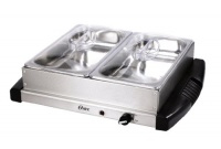Oster CKSTBSDW02 Two 2-1/2-Quart Buffet Server and Warming Tray Oster CKSTBSDW02 Two 2-1/2-Quart Buffet Server and Warming Tray