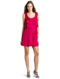 Ali Ro Women's Sleeveless Ruffled Top Dress Ali Ro Women's Sleeveless Ruffled Top Dress