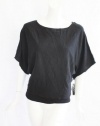 INC International Concepts Womens Deep Black Status Petite Sweater PM