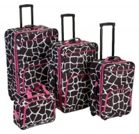 Rockland Luggage Four-Piece Luggage Set Rockland Luggage Four-Piece Luggage Set