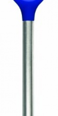 Tovolo 12-Inch Solid Silicone Spoon, Blue Tovolo 12-Inch Solid Silicone Spoon, Blue