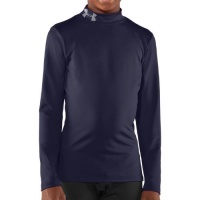 Under Armour Youth Evo Coldgear Fitted Mock Shirt Under Armour Youth Evo Coldgear Fitted Mock Shirt