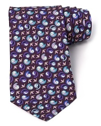 An alluring print from the master of patterns Emilio Pucci, featuring a classic width on plush silk for uncommon elegance. An alluring print from the master of patterns Emilio Pucci, featuring a classic width on plush silk for uncommon elegance.