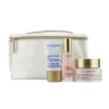 Clarins Vital Light Collection (Dry Skin): Day Cream 50ml + Night Cream 15ml + Serum 10ml + Bag 3pcs+1bag