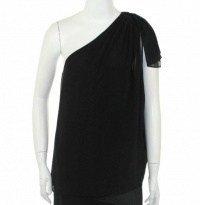 DKNY Drop Shoulder Blouse Black XL DKNY Drop Shoulder Blouse Black XL