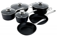 Berndes Coquere Aluminum Induction 10-Piece Cookware Set Berndes Coquere Aluminum Induction 10-Piece Cookware Set