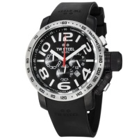 TW Steel Men's TW42 Grandeur Black Rubber Strap Watch TW Steel Men's TW42 Grandeur Black Rubber Strap Watch