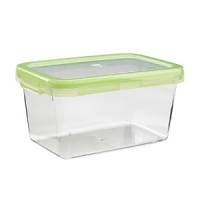 OXO Good Grips LockTop Containers make storing your food as easy as pie. Inner locking tabs and a silicone ring create leak proof, airtight lids that snap on easily. Durable, BPA-free Tritan bodies resist warping and staining, and are crystal clear to reveal contents inside. Containers stack neatly without toppling, to optimize space in the refrigerator or freezer. OXO Good Grips LockTop Containers make storing your food as easy as pie. Inner locking tabs and a silicone ring create leak proof, airtight lids that snap on easily. Durable, BPA-free Tritan bodies resist warping and staining, and are crystal clear to reveal contents inside. Containers stack neatly without toppling, to optimize space in the refrigerator or freezer.