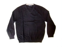 Nautica Sweater, V Neck Pullover Sweater, True Black Nautica Sweater, V Neck Pullover Sweater, True Black