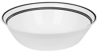 Corelle Livingware 1-Quart Serving Bowl, Classic Caf? Black Corelle Livingware 1-Quart Serving Bowl, Classic Caf? Black