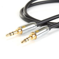 DATASTREAM High-Fidelity 3.5mm Male to Male Stereo AUX Cable (6 ft.) for Smartphones / MP3 Players / Tablets / Laptops and Any Device With a 3.5mm Audio Jack DATASTREAM High-Fidelity 3.5mm Male to Male Stereo AUX Cable (6 ft.) for Smartphones / MP3 Players / Tablets / Laptops and Any Device With a 3.5mm Audio Jack