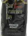 San Francisco Bay Coffee, French Roast Whole Bean Coffee, 32-Ounce Bags (Pack of 2)