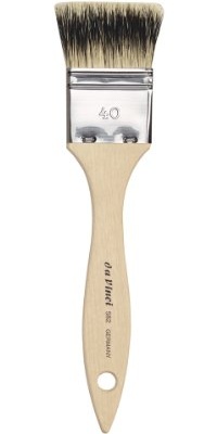 da Vinci Series 582 Pure Badger Hair Mottler Flat Paintbrush, Size 40