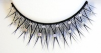 Zinkcolor Silver Sparkle Stud False Eyelashes E236 Dance Halloween Costume Zinkcolor Silver Sparkle Stud False Eyelashes E236 Dance Halloween Costume