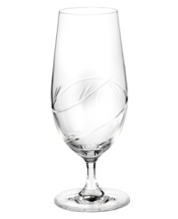 With a simple flourish in fine crystal, the Rhea iced beverage glass from Marquis by Waterford lends effortless grace to contemporary decor. A timeless silhouette rooted in a minimalist base and tapered stem will set your crystal stemware apart. With a simple flourish in fine crystal, the Rhea iced beverage glass from Marquis by Waterford lends effortless grace to contemporary decor. A timeless silhouette rooted in a minimalist base and tapered stem will set your crystal stemware apart.