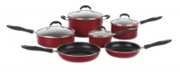 Cuisinart 55-10R Advantage Nonstick 10-Piece Cookware Set, Red Cuisinart 55-10R Advantage Nonstick 10-Piece Cookware Set, Red