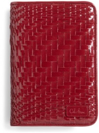Cole Haan Hand-Woven Patent Leather Kindle Cover with Hinge (Fits Kindle Keyboard), Ruby Sugar Cole Haan Hand-Woven Patent Leather Kindle Cover with Hinge (Fits Kindle Keyboard), Ruby Sugar