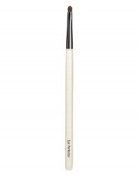 Round, closely trimmed brush designed for smudging color around the rim of the eyes. Made of luxuriously soft pony hair. Made in USA. Round, closely trimmed brush designed for smudging color around the rim of the eyes. Made of luxuriously soft pony hair. Made in USA.