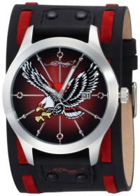 Ed Hardy Men's GL-CEL Gladiator Contrast Eagle Stainless Steel 316L Watch