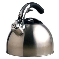 Epoca Primula Liberty Soft Grip Brushed Stainless Steel Tea Kettle 3 Quart Most Popular Model Epoca Primula Liberty Soft Grip Brushed Stainless Steel Tea Kettle 3 Quart Most Popular Model