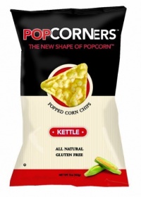 Medora Snacks Popcorners Popped Corn Chips, Kettle, 1.1-Ounce (Pack of 40)