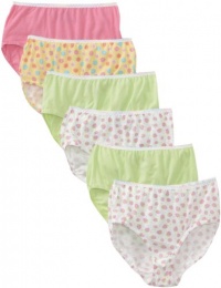 Fruit of the Loom Girls 2-6x 6 Pack Girls Wardrobe Cotton Brief Fruit of the Loom Girls 2-6x 6 Pack Girls Wardrobe Cotton Brief