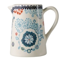 Sultana is a graphic and contemporary design in turquoise, orange, navy, and lavender inspired by laces of the Orient. Sultana is a graphic and contemporary design in turquoise, orange, navy, and lavender inspired by laces of the Orient.