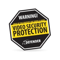 Defender SP101-SGN Durable Aluminum Security Yard Sign with Reflective Paint and UV Fade Protection (Black) Defender SP101-SGN Durable Aluminum Security Yard Sign with Reflective Paint and UV Fade Protection (Black)