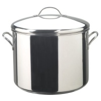 Farberware Classic Stainless Steel Covered Stockpot, 16-Quart Farberware Classic Stainless Steel Covered Stockpot, 16-Quart