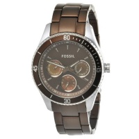 Fossil Women's ES3033 Stella Brown Aluminum and Stainless Steel Watch Fossil Women's ES3033 Stella Brown Aluminum and Stainless Steel Watch