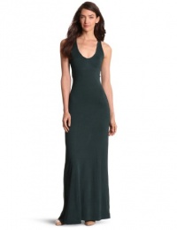 French Connection Women's Camille Drape Strappy Maxi Dress, Green, 6